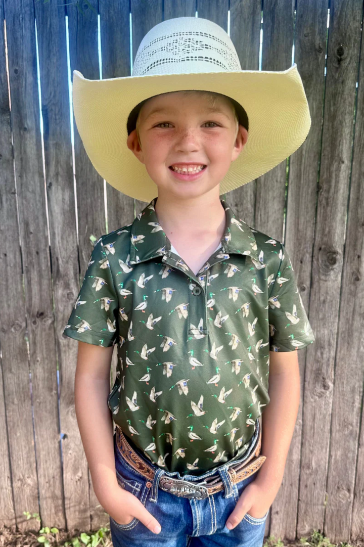 KIDS Sterling Kreek Flee The Flock Polo