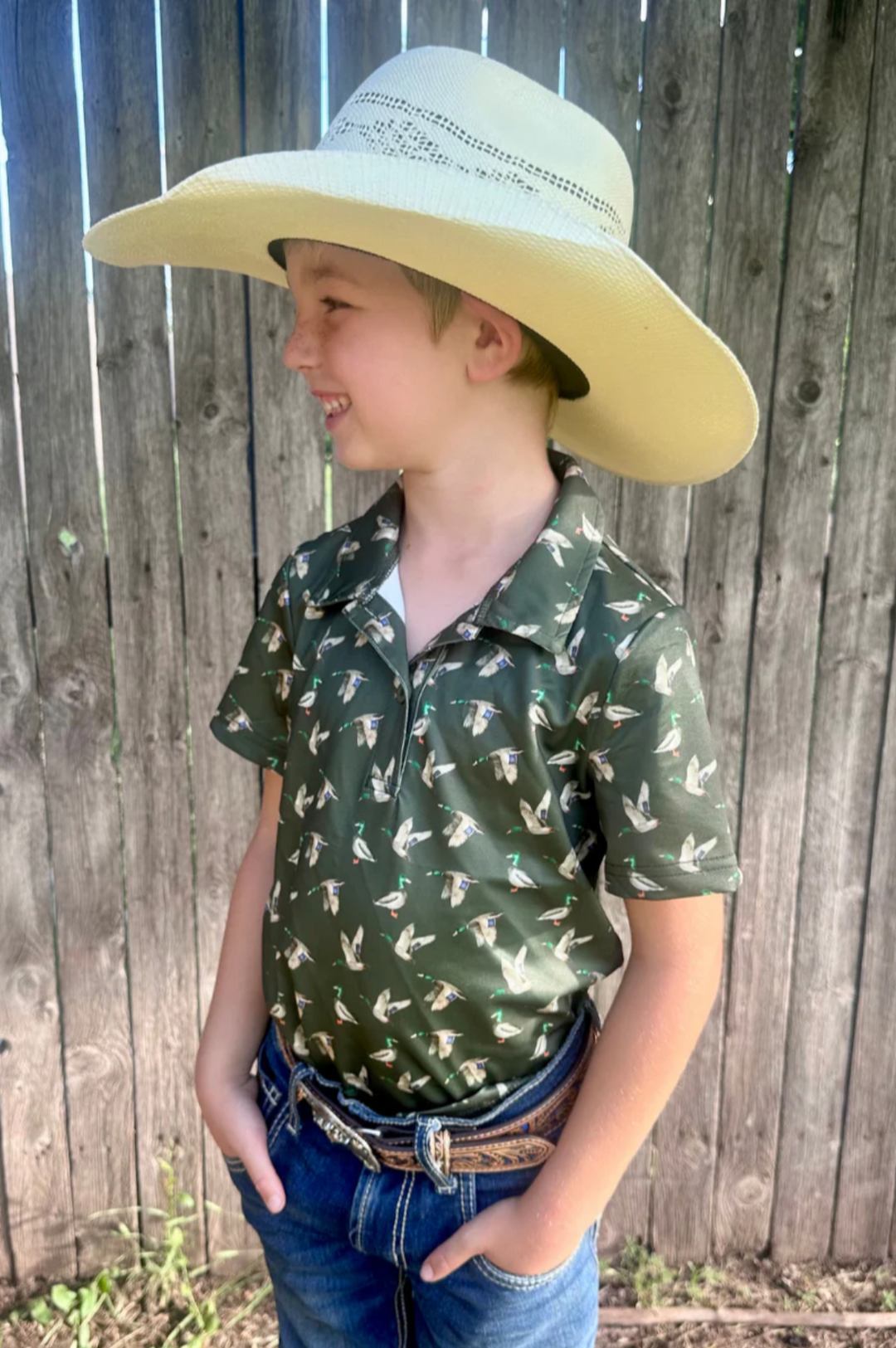 KIDS Sterling Kreek Flee The Flock Polo