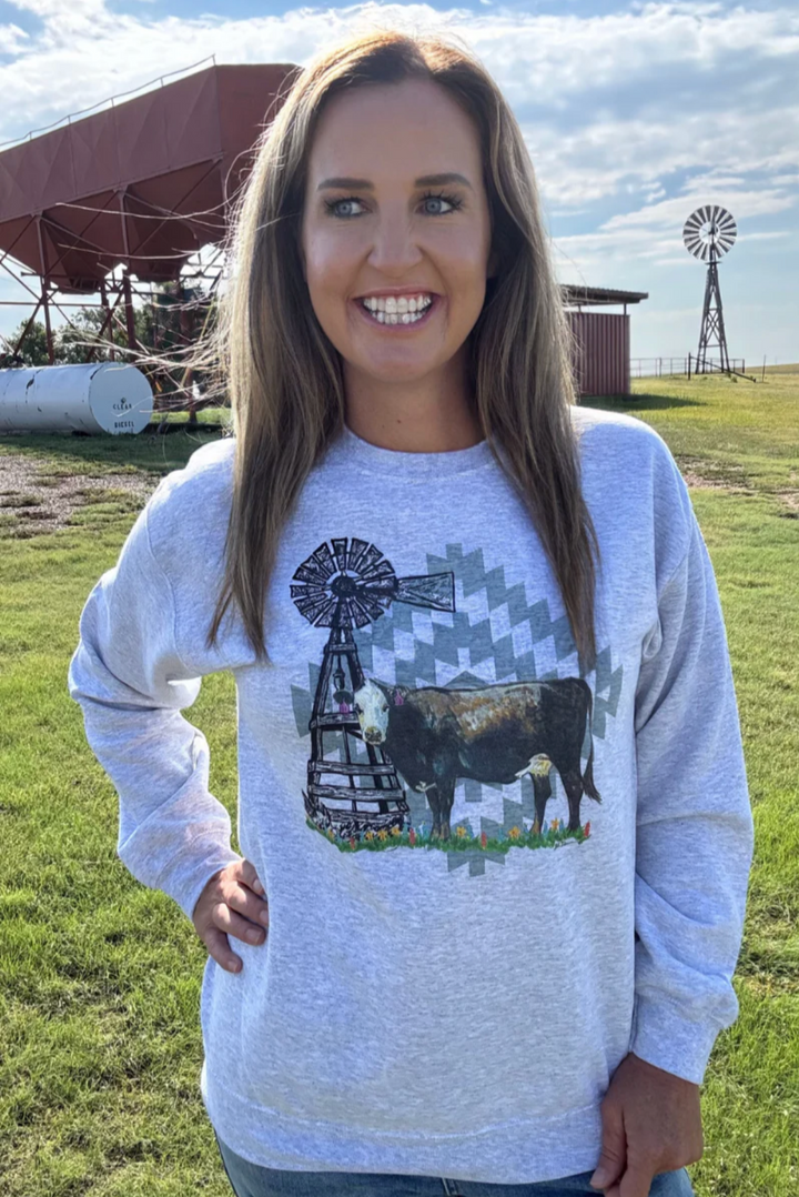 Sterling Kreek Painted Black Betty Pullover