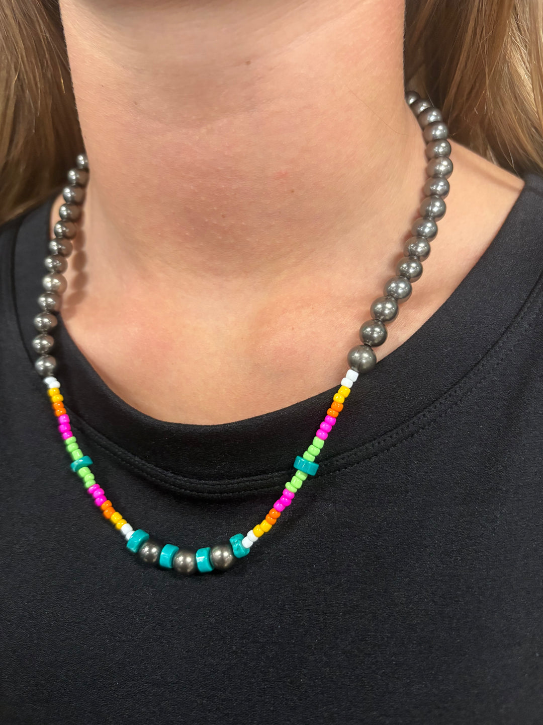 Serape Sunrise Necklace