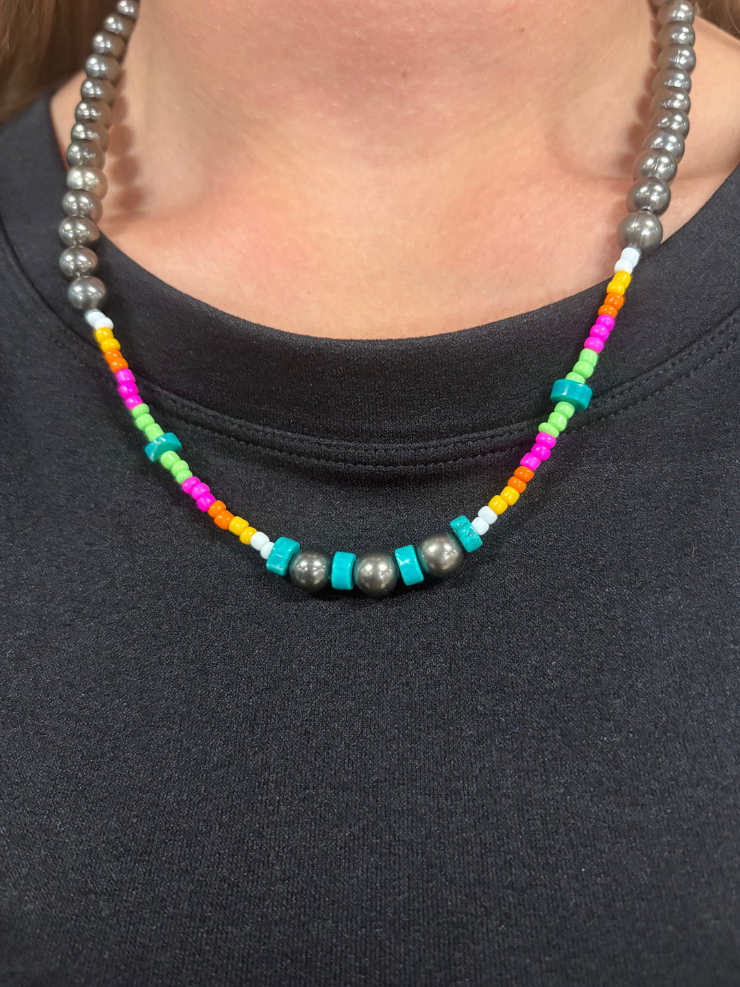 Serape Sunrise Necklace