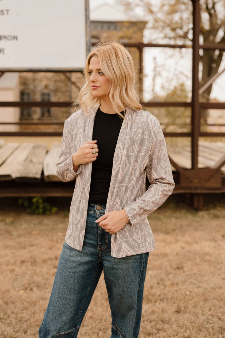 Sterling Kreek Smoke Over Sand Cardigan