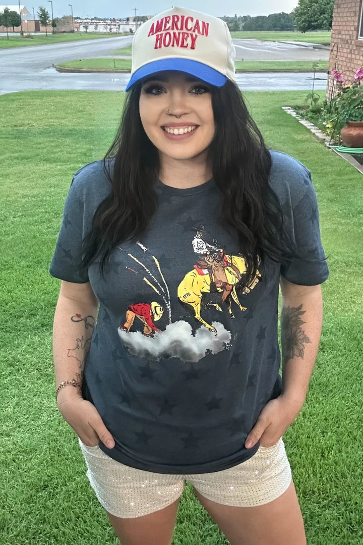 Sterling Kreek Bold Stripes & Bright Stars Tee