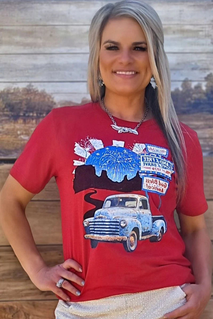 Sterling Kreek Land Of The Free Tee*