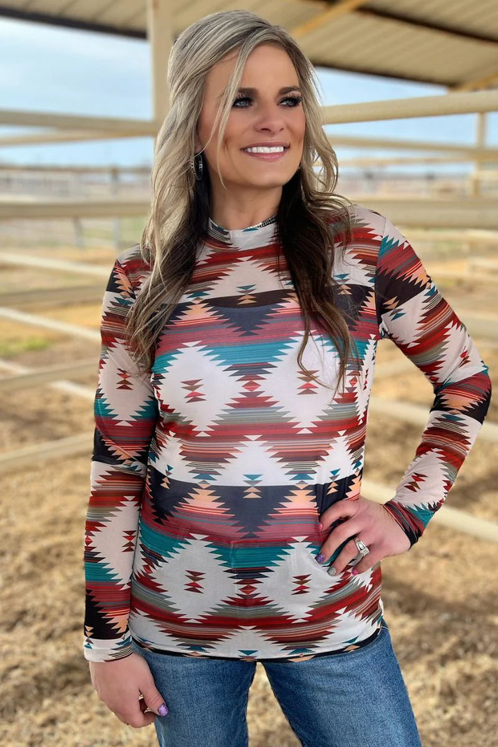 Sterling Kreek Southern Roots Mesh Top