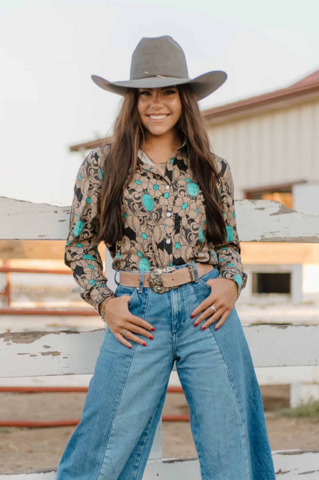 Sterling Kreek Tattoos On This Town Button Up