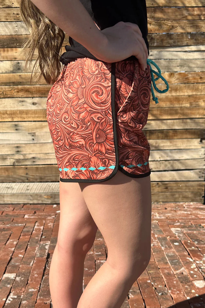 Sterling Kreek Tooled Beauty Shorts