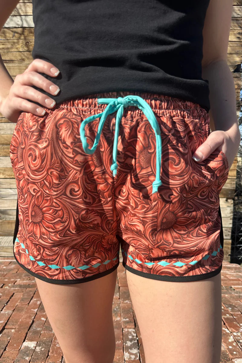 Sterling Kreek Tooled Beauty Shorts