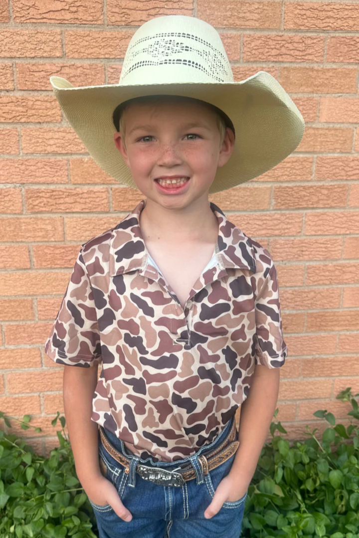 Sterling Kreek You Can't See Me Kids Polo