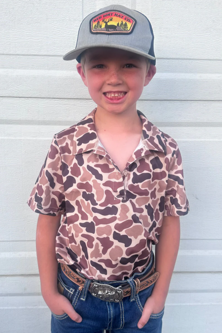 Sterling Kreek You Can't See Me Kids Polo