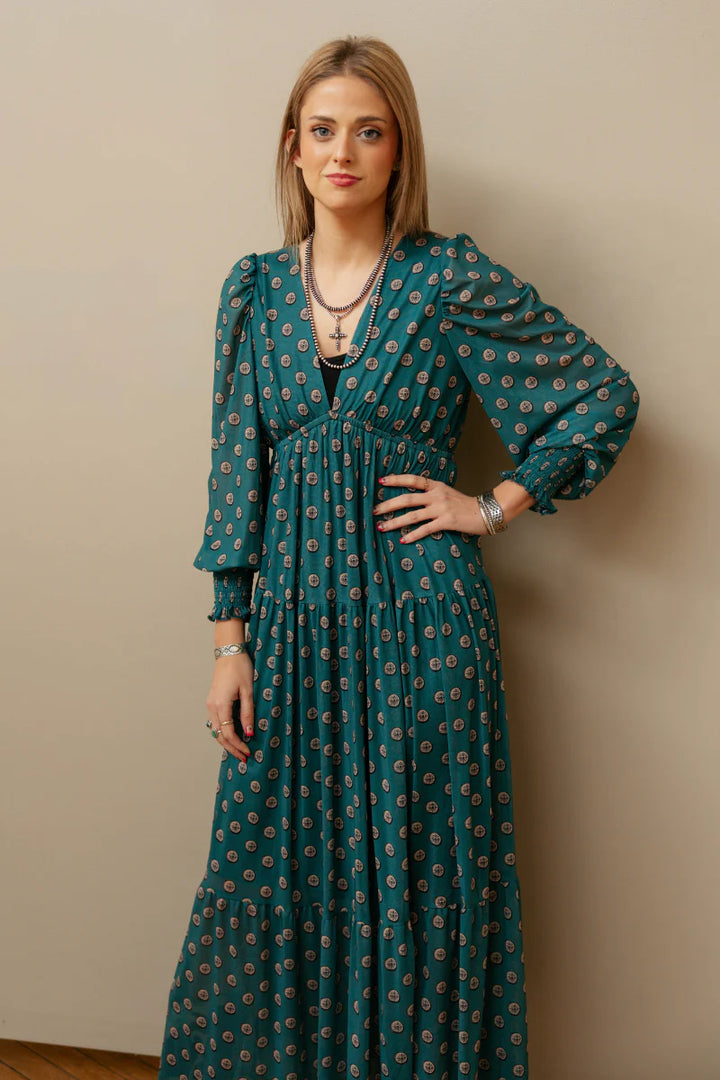 Sterling Kreek Cowgirl Dotty Dress