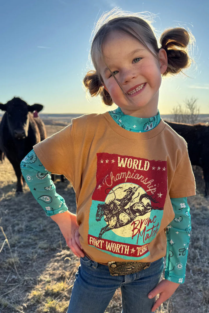 KIDS Sterling Kreek Bronc Match Tee