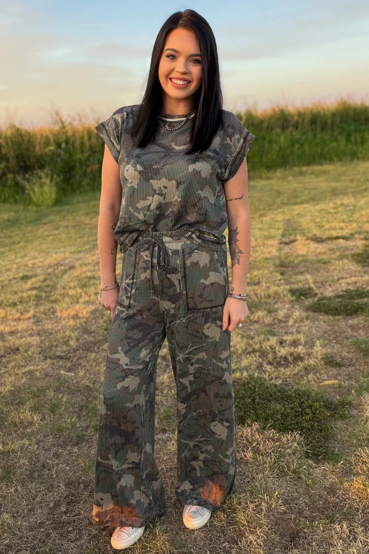 Canyon Camo Top