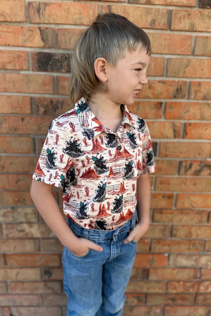 KIDS Golden Buckaroo Polo