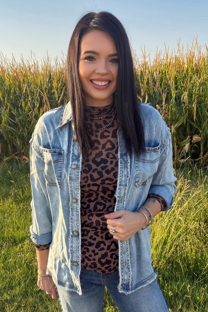 Wild Canyon Mesh Top