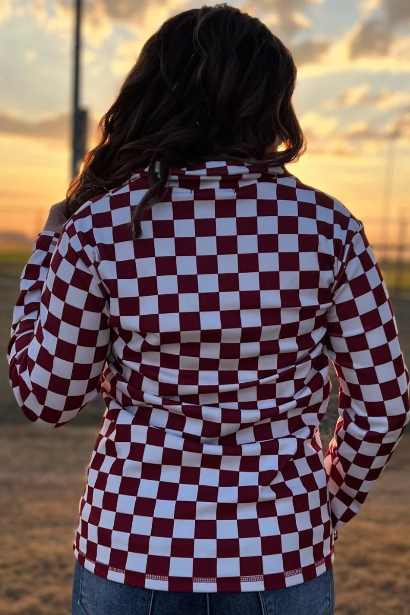 Sterling Kreek Maroon Pep Rally Pullover | gussieduponline