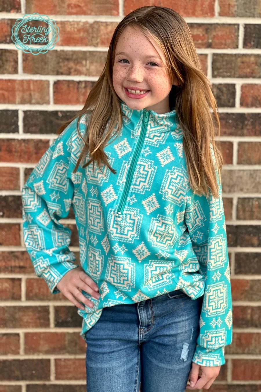 KIDS Down in the Canyon Pullover | gussieduponline