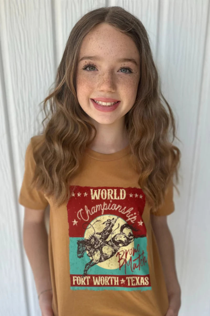 KIDS Sterling Kreek Bronc Match Tee