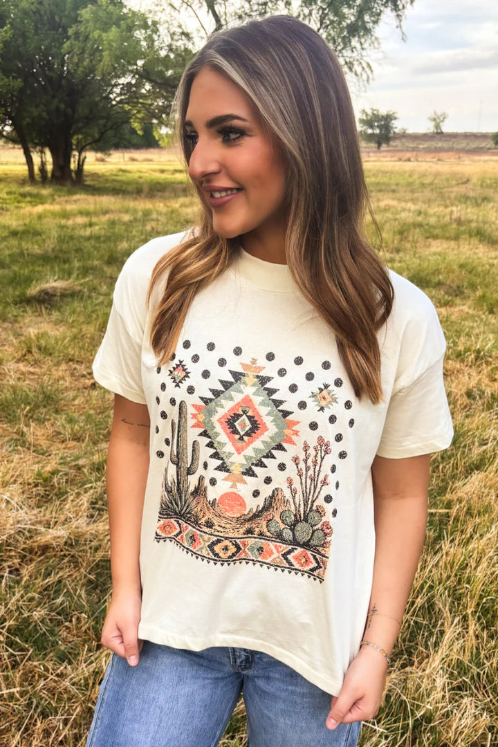 Sterling Kreek Boho Desert Tee