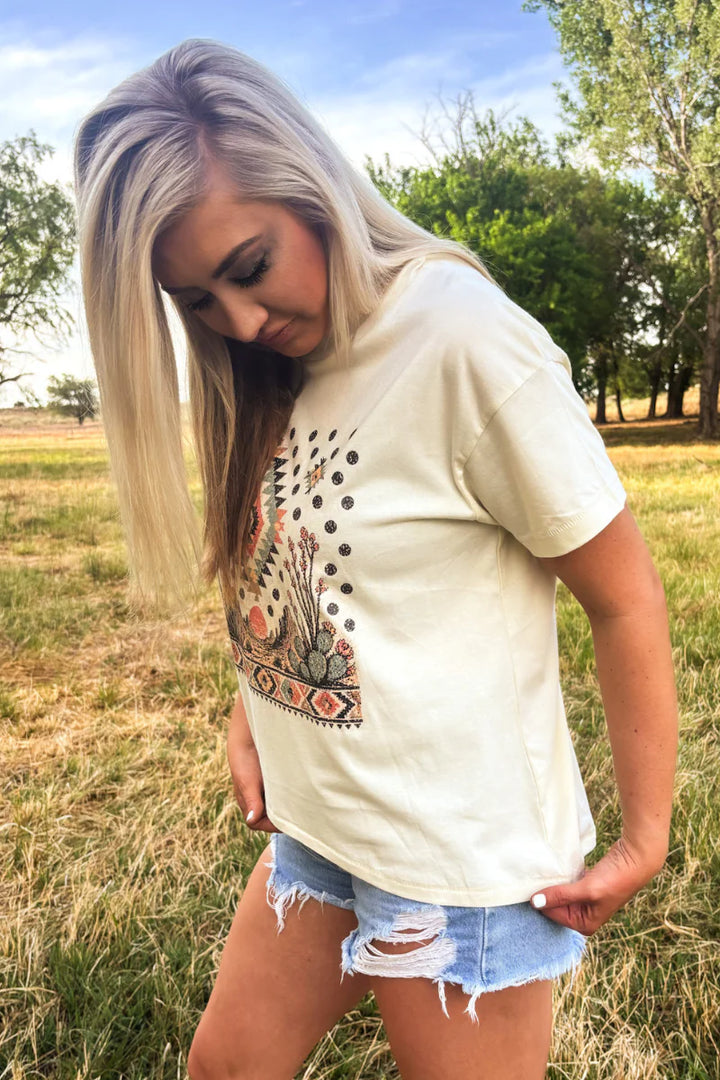 Sterling Kreek Boho Desert Tee