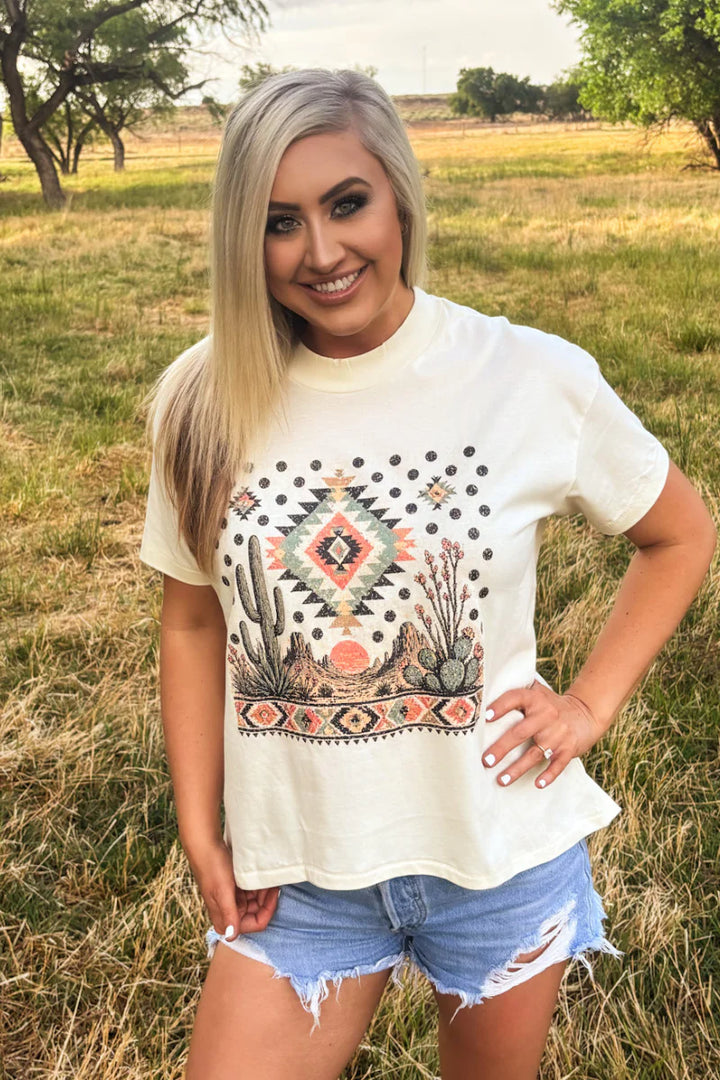 Sterling Kreek Boho Desert Tee