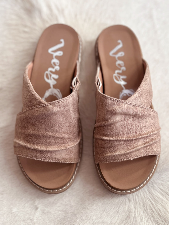 Very G Jolene Taupe Sandals*