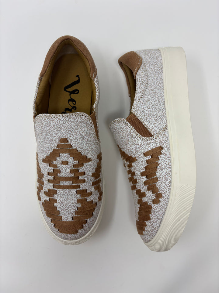 Very G Tan Marian Slip On Shoes