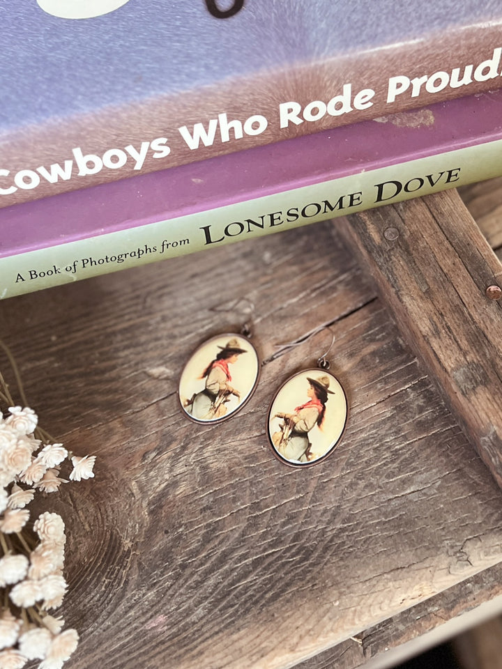 Vintage Inspired Frontier Women Dangle Earrings