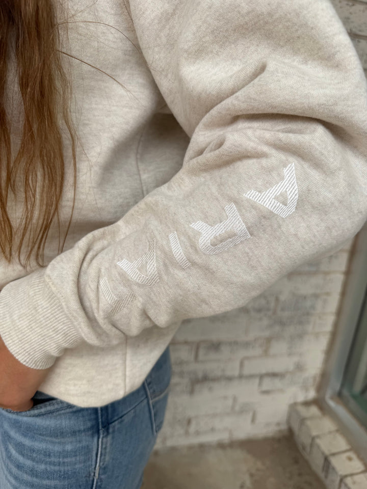 Women's Ariat Oatmeal Hoodie