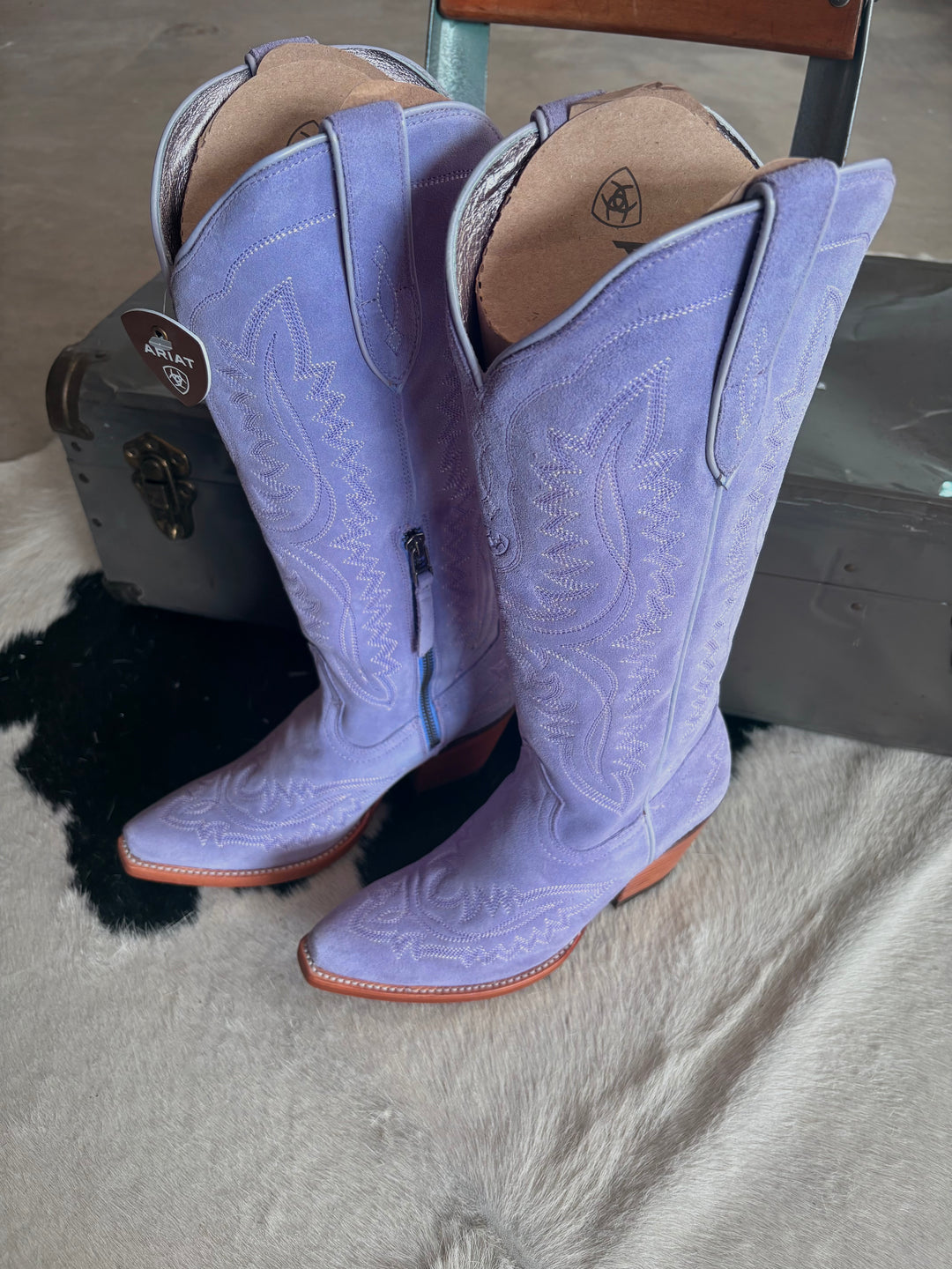 Women's Ariat Purple Casanova XToe Boots