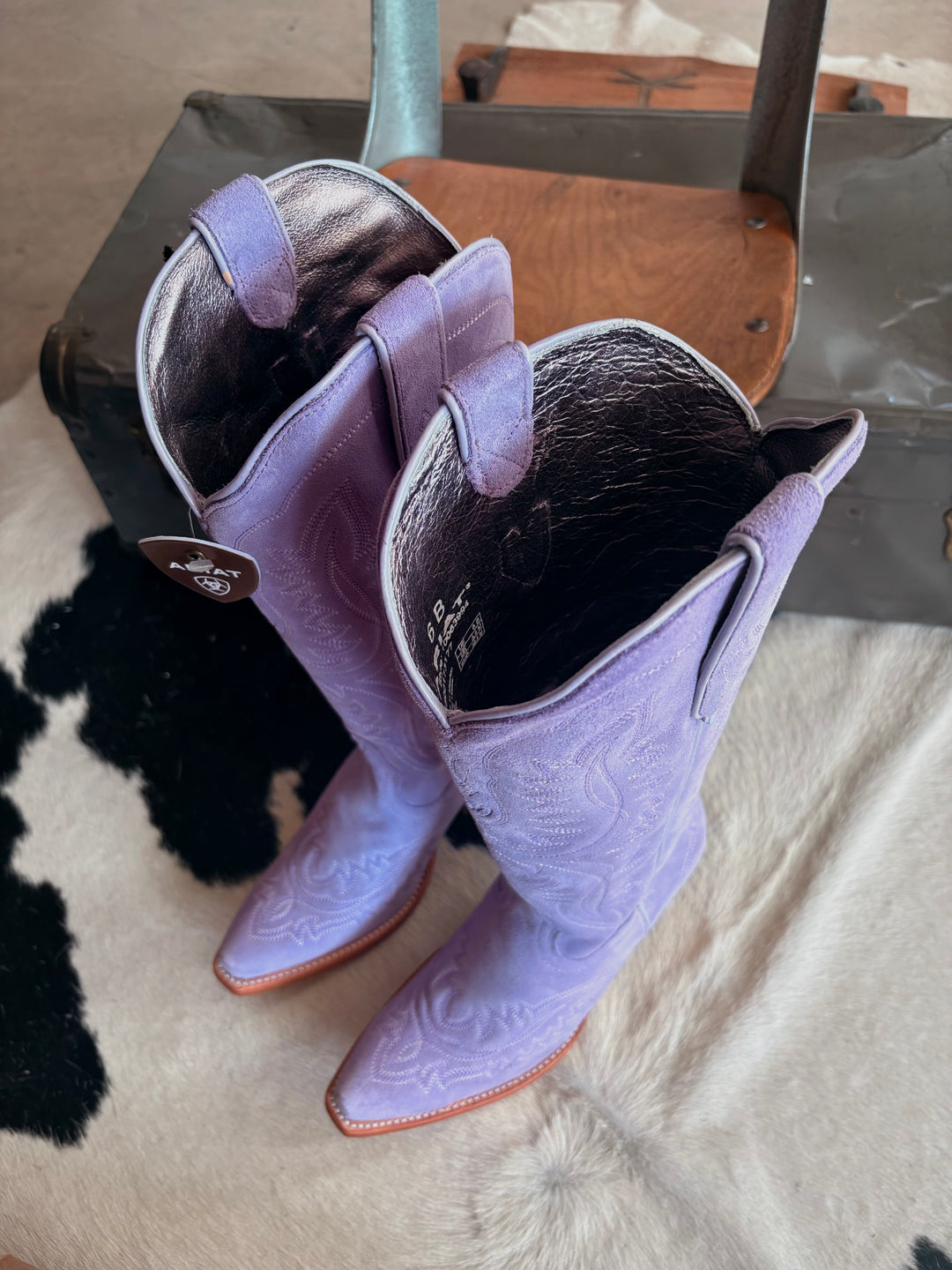 Women's Ariat Purple Casanova XToe Boots