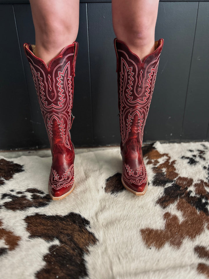 Women's Ariat Red Casanova XToe Boots