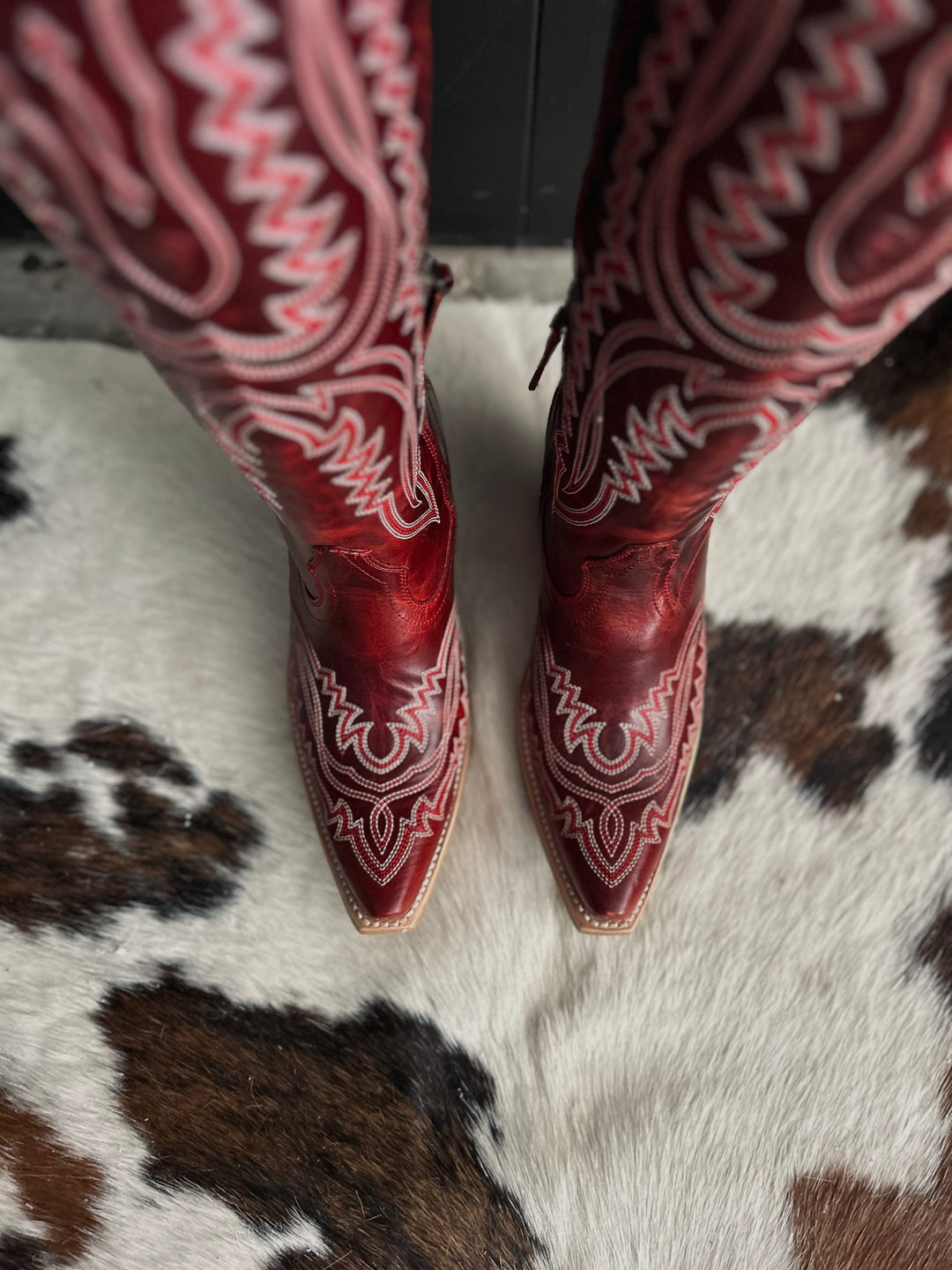 Women's Ariat Red Casanova XToe Boots