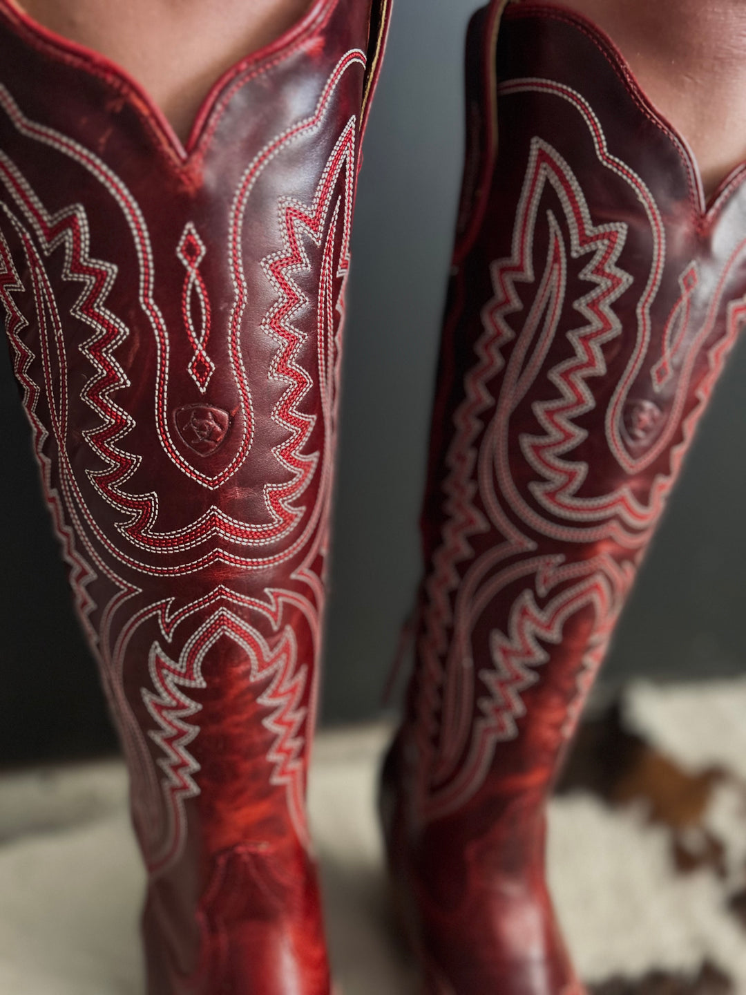 Women's Ariat Red Casanova XToe Boots