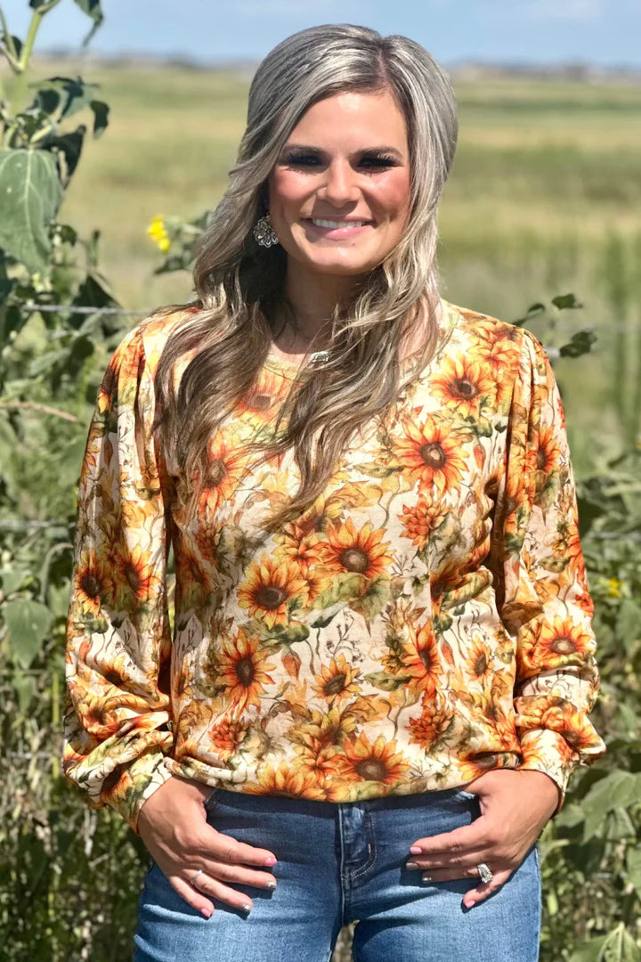 Sterling Kreek Golden Harvest Knit Top