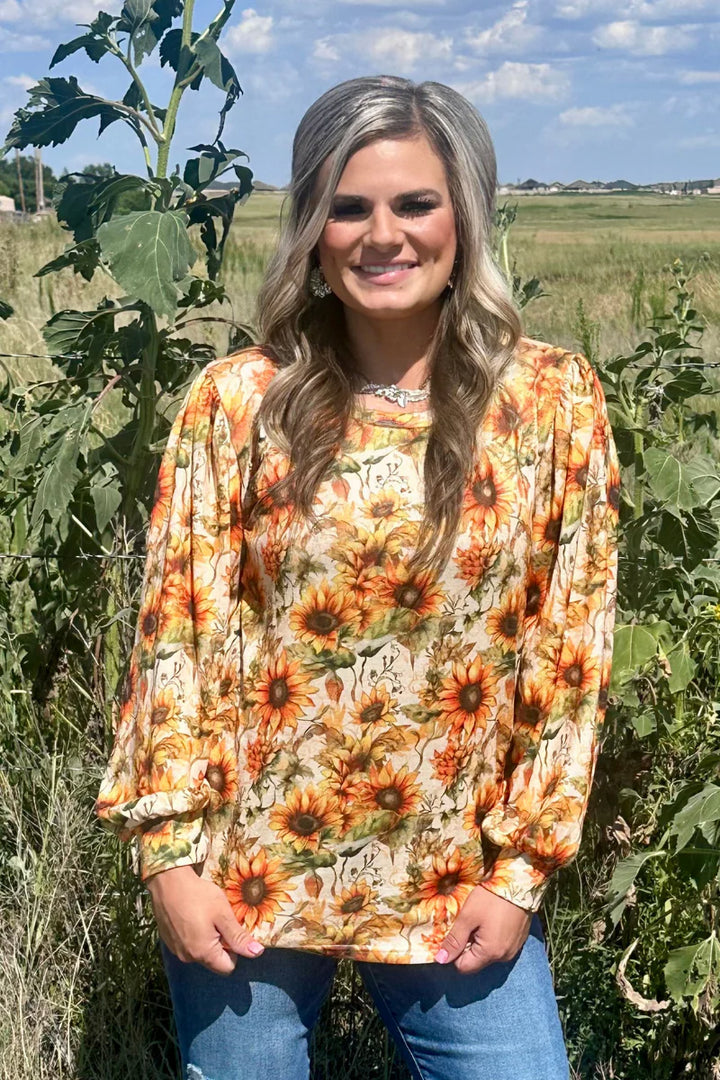 Sterling Kreek Golden Harvest Knit Top