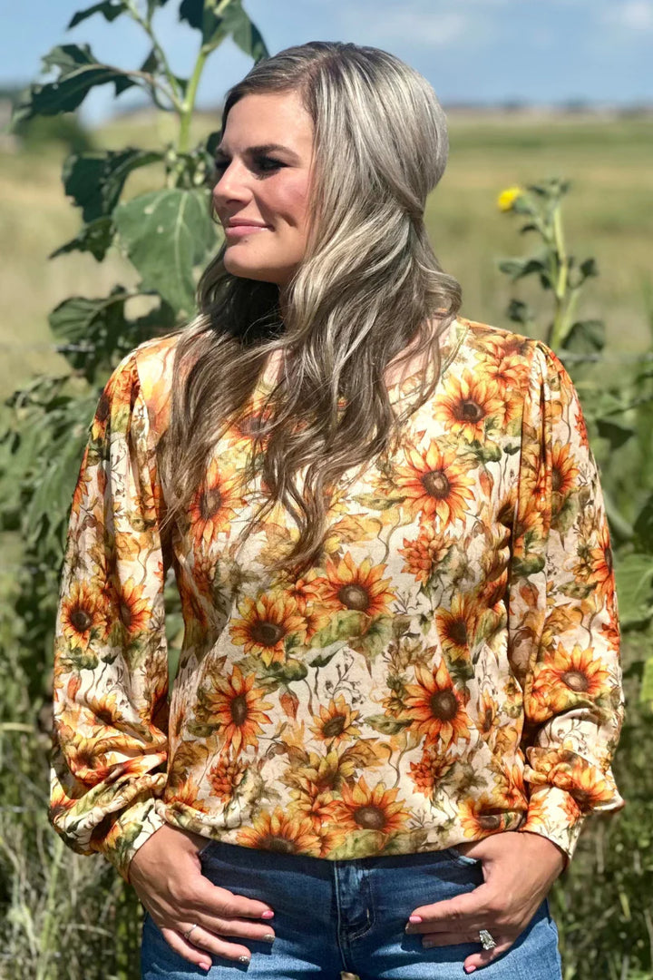 Sterling Kreek Golden Harvest Knit Top