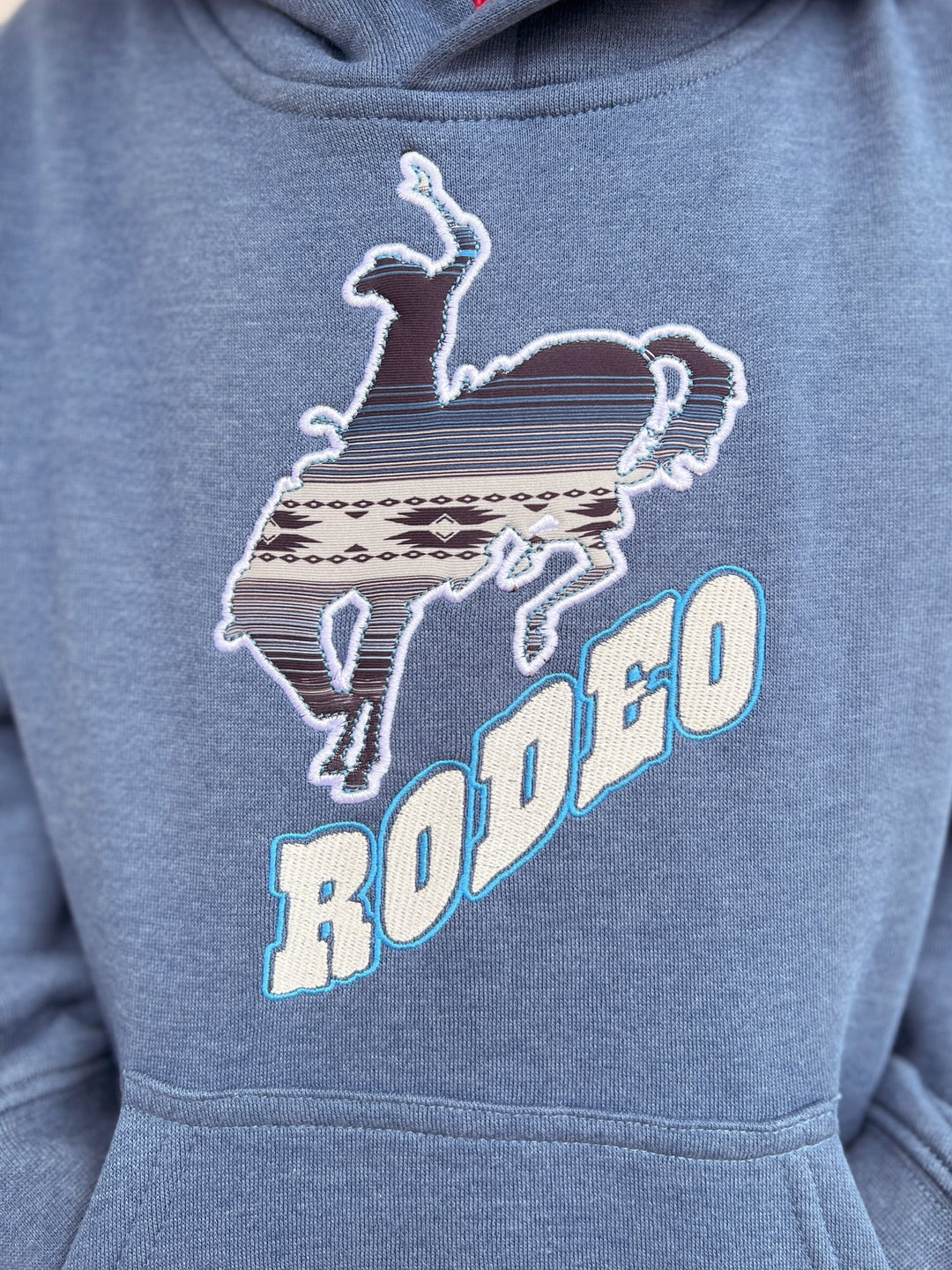 Youth Rodeo Bronc Fleece Hoodie - 2 Colors | gussieduponline