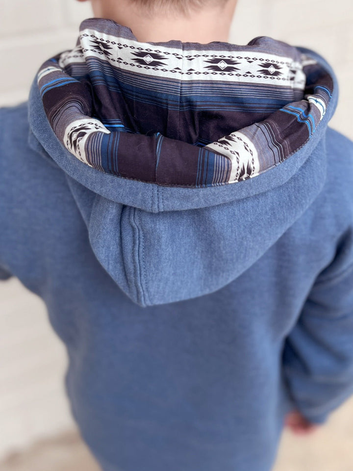 Youth Rodeo Bronc Fleece Hoodie - 2 Colors | gussieduponline