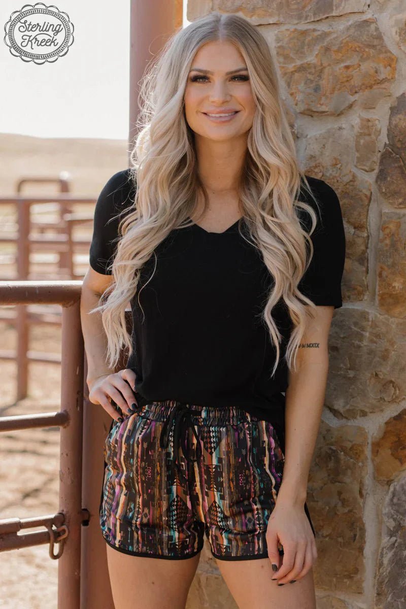 PLUS Sterling Kreek Aztec Warrior Shorts | gussieduponline