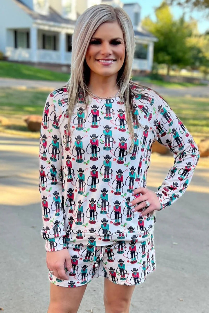 Sterling Kreek Ropin' Around The Christmas Tee Jams - TOP ONLY | gussieduponline