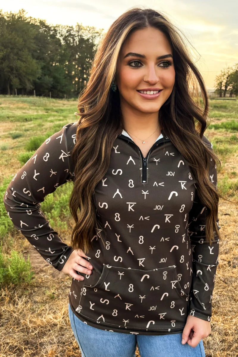 Ranch Stamped Pullover