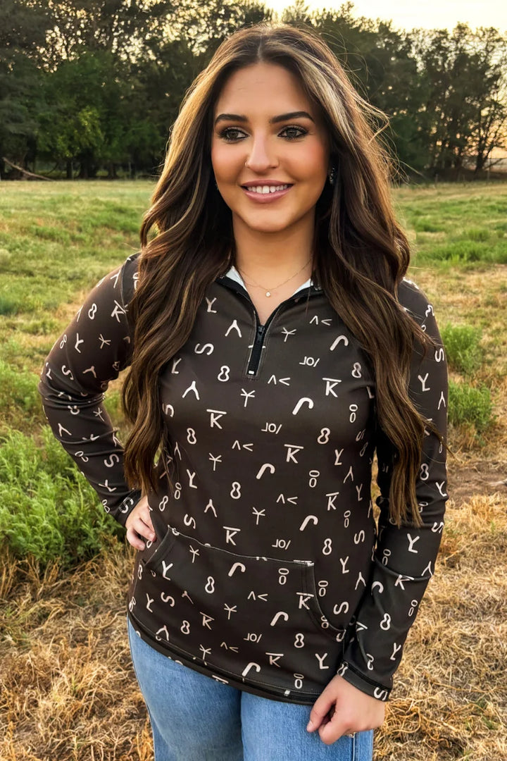 Ranch Stamped Pullover