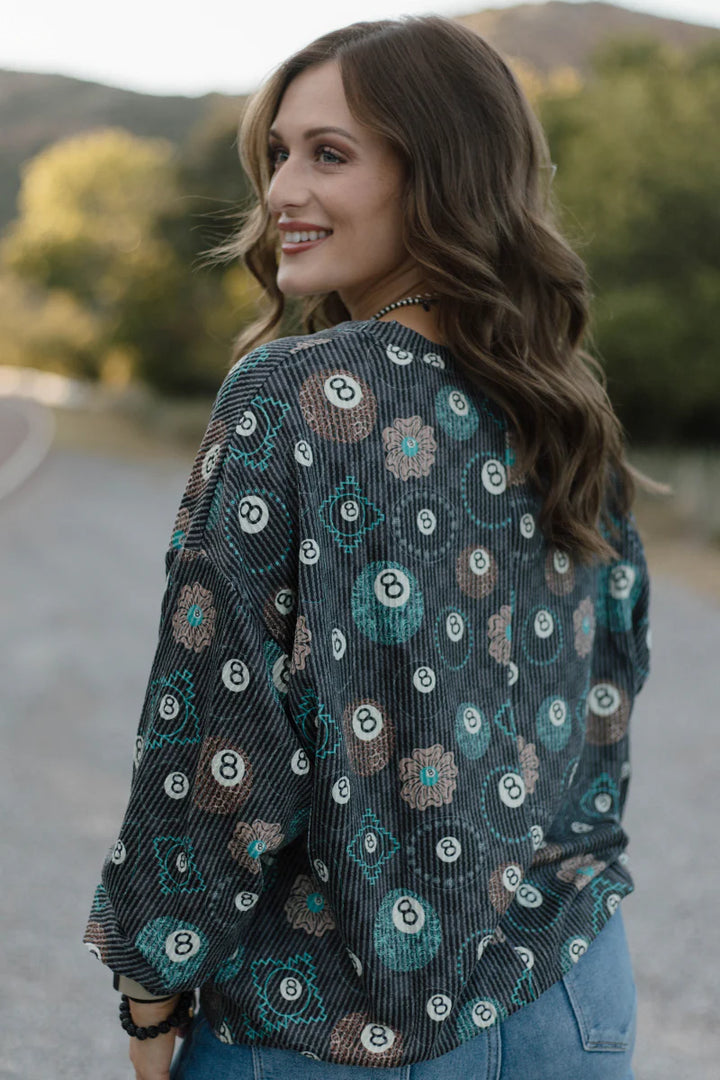 Sterling Kreek Break Shot Blossom Top