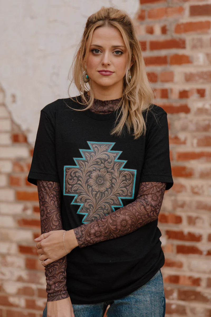 Sterling Kreek Bronzed Bloom Tee