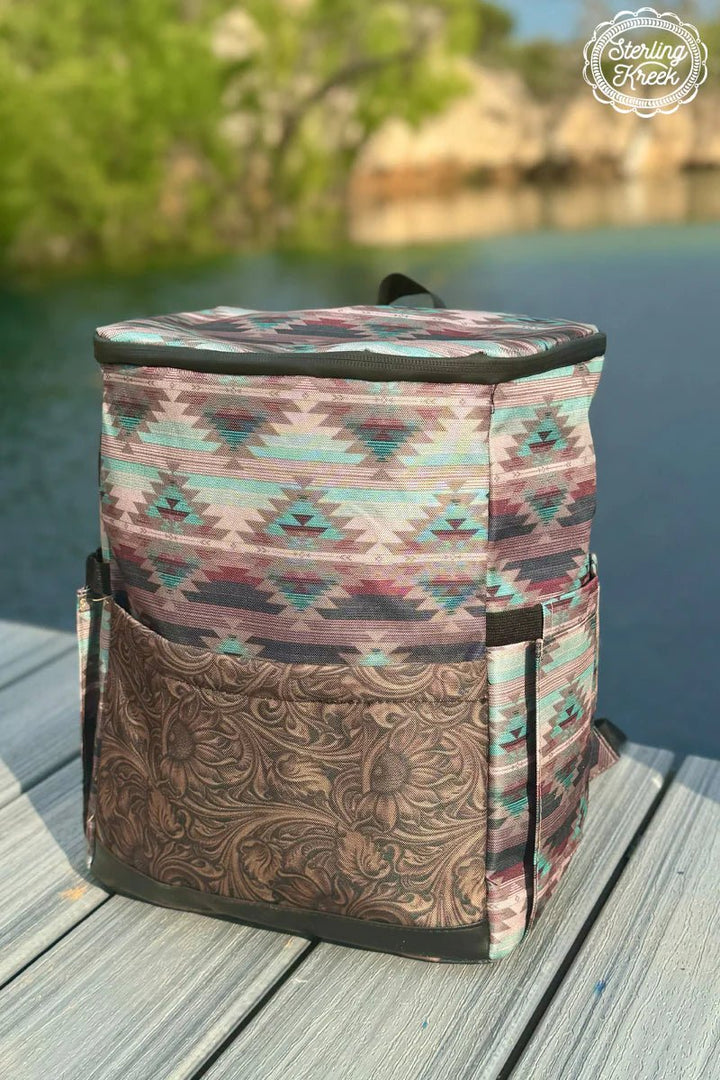 Sterling Kreek Tailgating in Arlington Cooler Backpack | gussieduponline