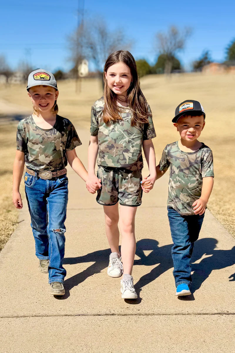 KIDS Sterling Kreek Camo Kreek Top