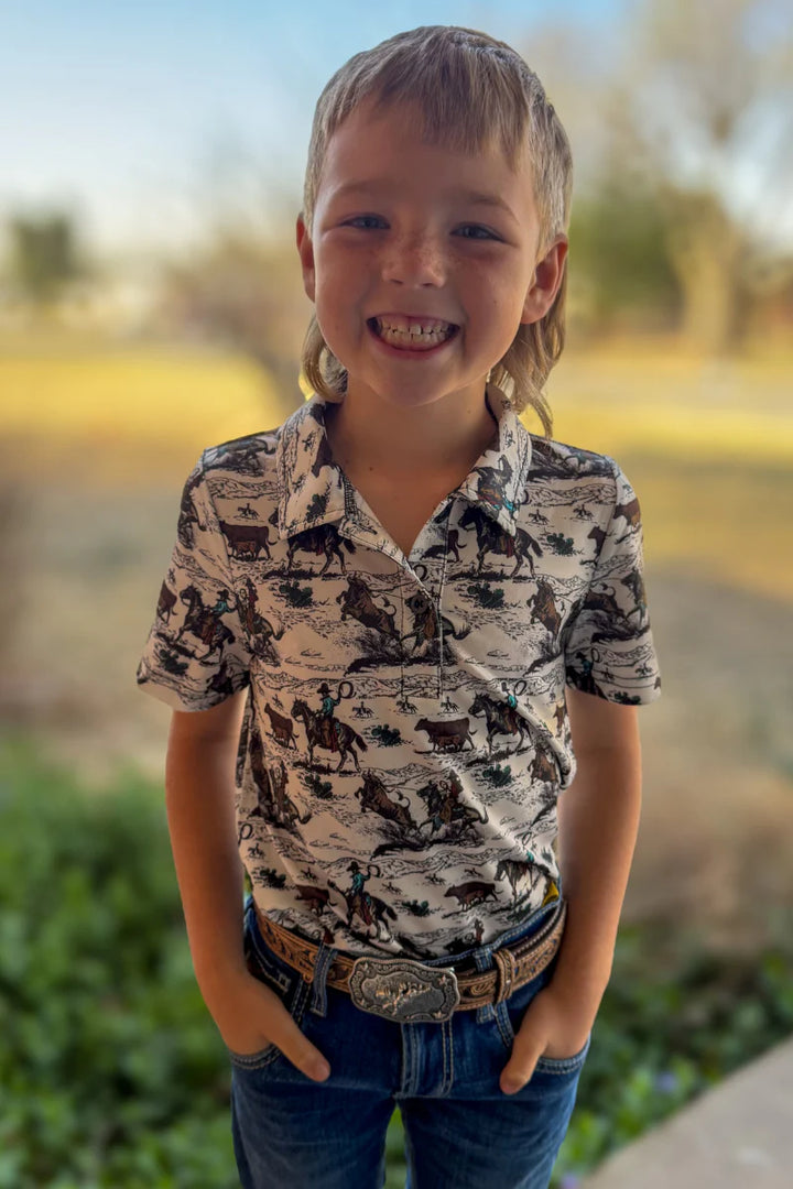 KIDS Sterling Kreek Day Workin Polo