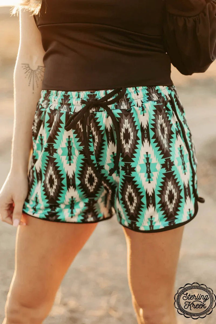 PLUS Aztec Everest Shorts | gussieduponline