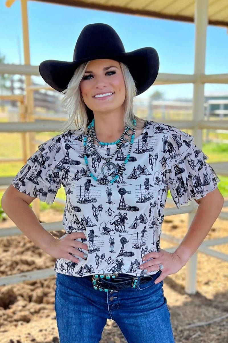 Sterling Kreek God's Country Top | gussieduponline